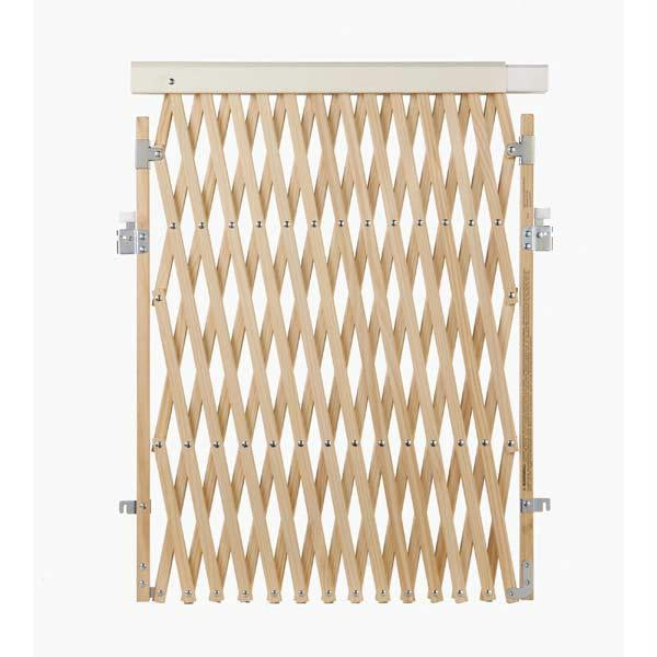 North States Expandable Swing Pet Gate Wood 24" - 60" X 32"