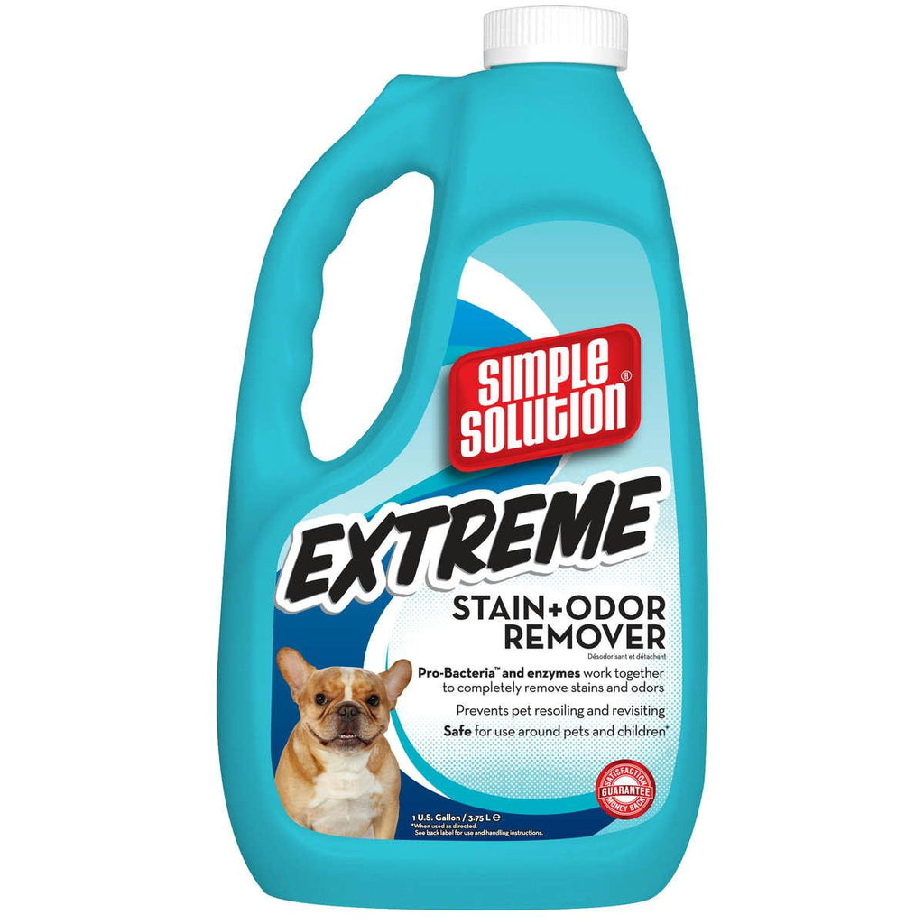 Simple Solution Extreme Stain And Odor Remover 1 Gallon 5.42" X 7.09" X 11.88"