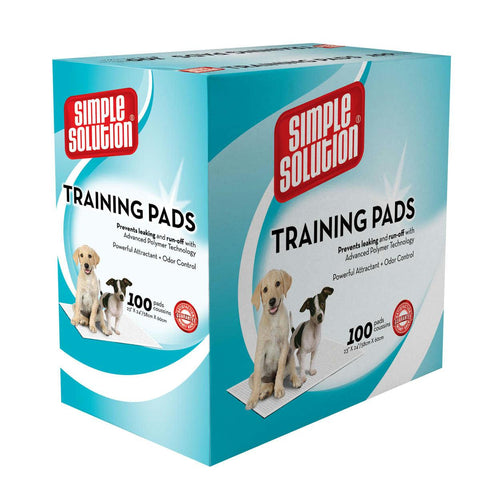 Simple Solution Training Pads 100 Count Large 23" X 24" X 0.1"