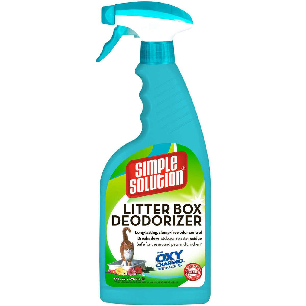 Simple Solution Cat Litter Box Deodorizer 16oz 1.75" X 4.5" X 11"