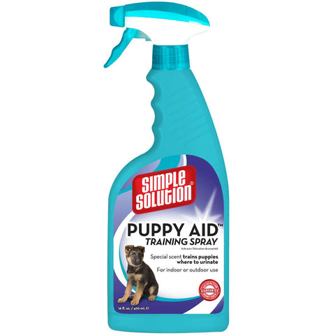 Simple Solution Puppy Aid Training Spray 16oz 1.7" X 3.9" X 11"