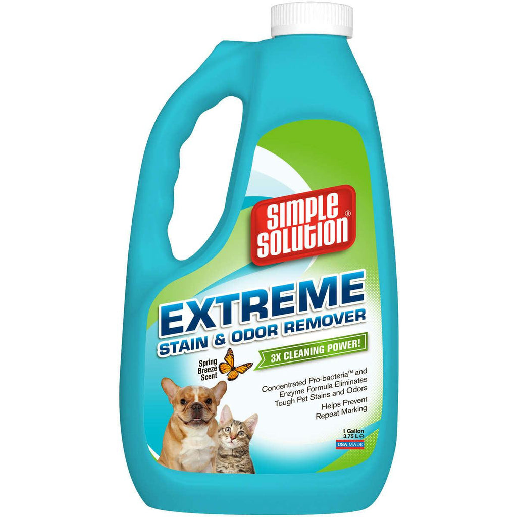 Simple Solution Extreme Spring Breeze Stain And Odor Remover 1 Gallon 5.42" X 7.09" X 11.88"