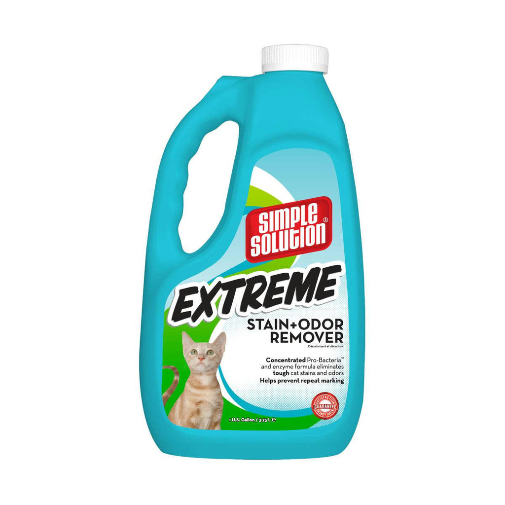 Simple Solution Extreme Cat Stain And Odor Remover 1 Gallon 5.42" X 7.09" X 11.88"