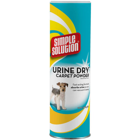 Simple Solution Urine Dry Carpet Powder 24oz 2.57" X 2.57" X 8.63"