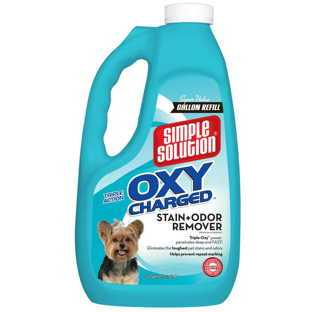 Simple Solution Oxy Charged Stain And Odor Remover 1 Gallon 5.42" X 7.09" X 11.88"