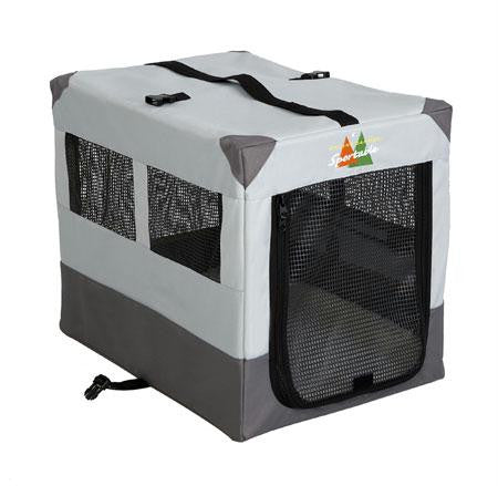 Midwest Canine Camper Sportable Crate Gray 24" X 17.5" X 20.25"