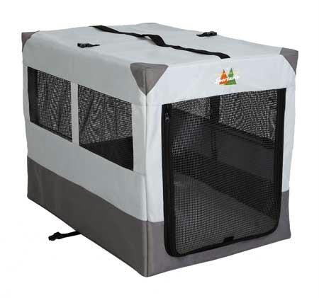 Midwest Canine Camper Sportable Crate Gray 36" X 25.50" X 28"