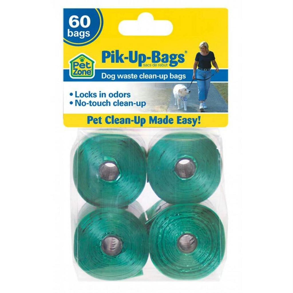 Our Pets Pik-up-bags 60 Count Green