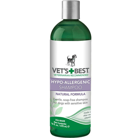 Vet's Best Hypo-allergenic Dog Shampoo 16oz Green 2.45" X 2.45" X 8"