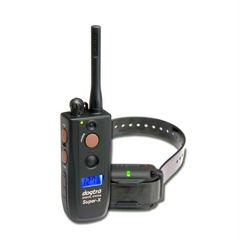 Dogtra Super-x 1 Mile Dog Remote Trainer Black