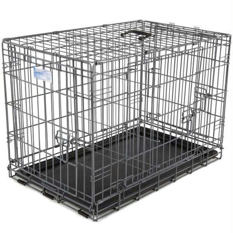 Midwest Ultima Pro Double Door Dog Crate Black 25" X 18.50" X 21"