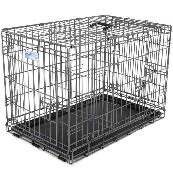 Midwest Ultima Pro Double Door Dog Crate Black 31" X 21.50" X 24"