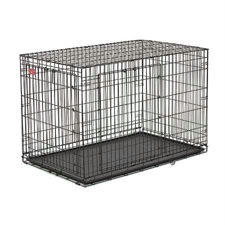 Midwest Life Stage A.c.e. Double Door Dog Crate Black 18.50" X 12.50" X 14.50"