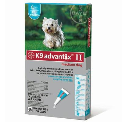 Advantix Flea And Tick Control For Dogs 10-22 Lbs 4 Month Supply