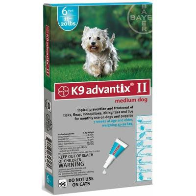 Advantix Flea And Tick Control For Dogs 10-22 Lbs 6 Month Supply