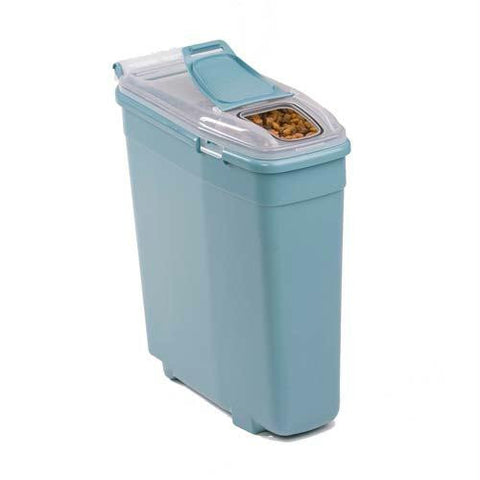 Bergan Pet Food Smart Storage Medium Blue 18" X 7" X 17"