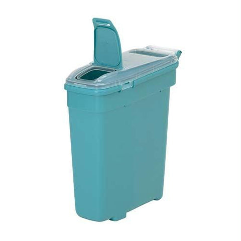 Bergan Pet Food Smart Storage Small Blue 14" X 6" X 14"