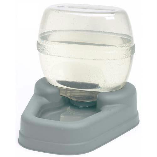 Bergan Petite Gourmet Pet Waterer Small Blue 13" X 11.5" X 11.25