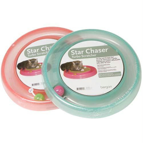 Bergan Starchaser Turboscratcher Cat Toy Assorted 16" X 16" X 1.88"