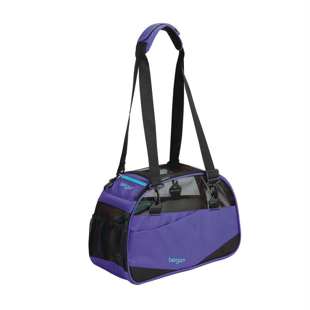 Bergan Voyager Pet Carrier Small Purple 12" X 8" X 17"