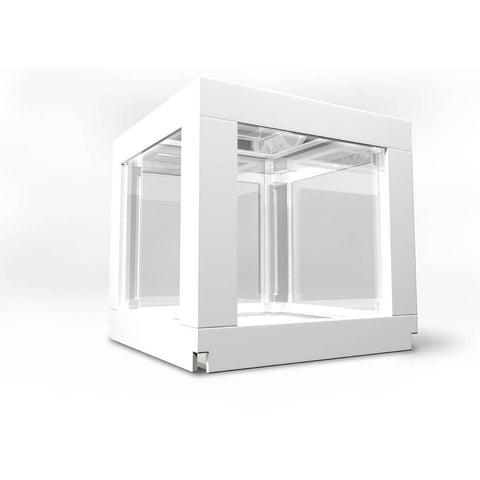 Biobubble Deco Cube Habitat 1 Pack 0.5 Gallons White 5.5" X 5.5" X 6"