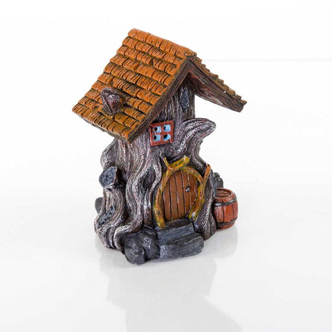 Biobubble Decorative Woodland House 4.5" X 4" X 5.5"