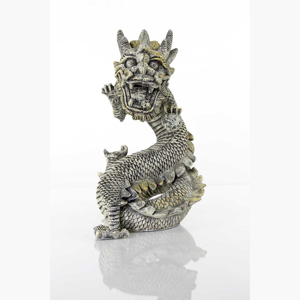 Biobubble Decorative Stone Dragon Large 11.5" X 7" X 11.75"