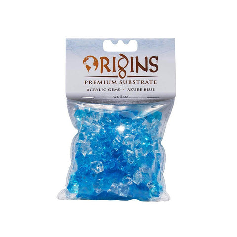 Biobubble Acrylic Gems 5 Ounce Bag Azure Blue