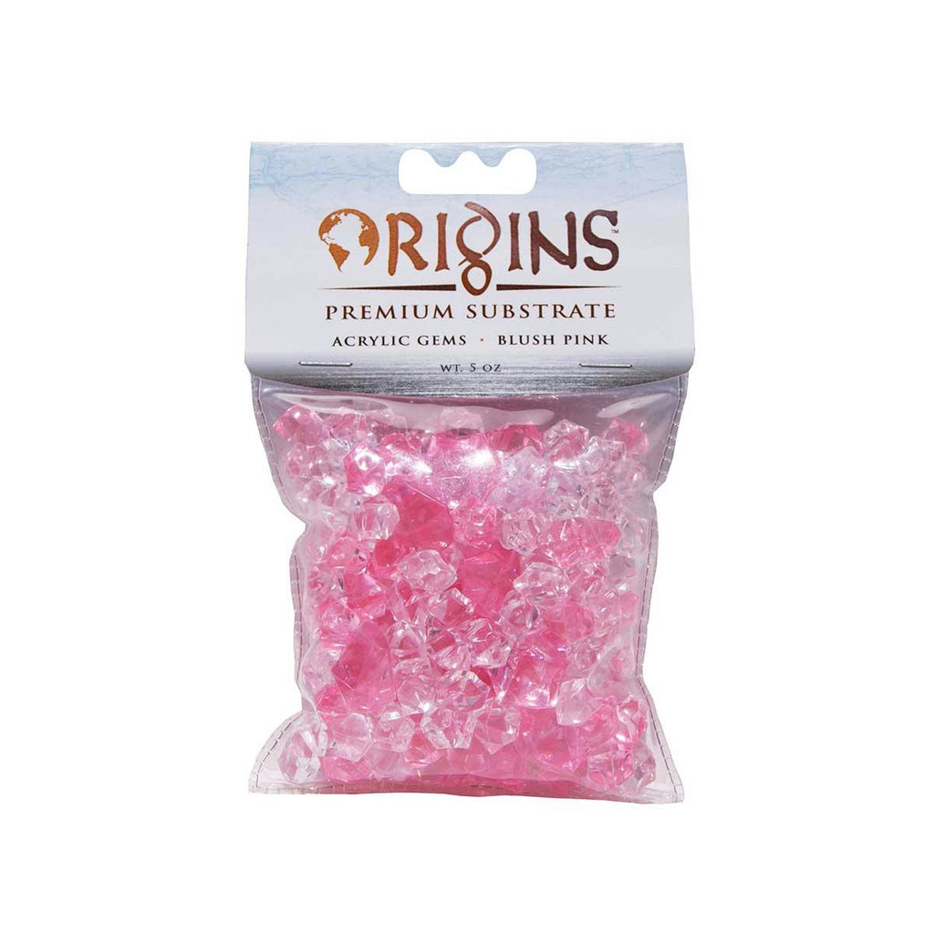 Biobubble Acrylic Gems 5 Ounce Bag Blush Pink