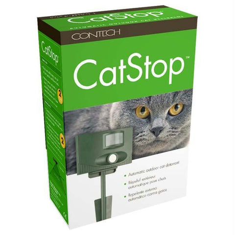 Contech Catstop Automatic Outdoor Cat Repellent 6.2" X 4" X 10"