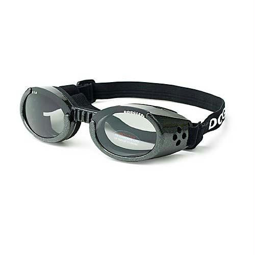 Doggles Ils Dog Sunglasses Small Black - Smoke