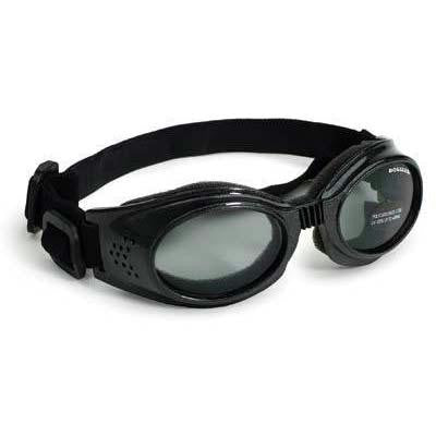 Doggles Originalz Dog Sunglasses Large Black - Smoke