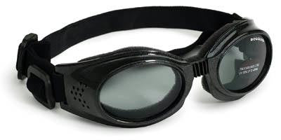 Doggles Originalz Dog Sunglasses Small Black - Smoke