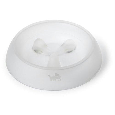 Contech Dog Eat Better Bowl Medium White