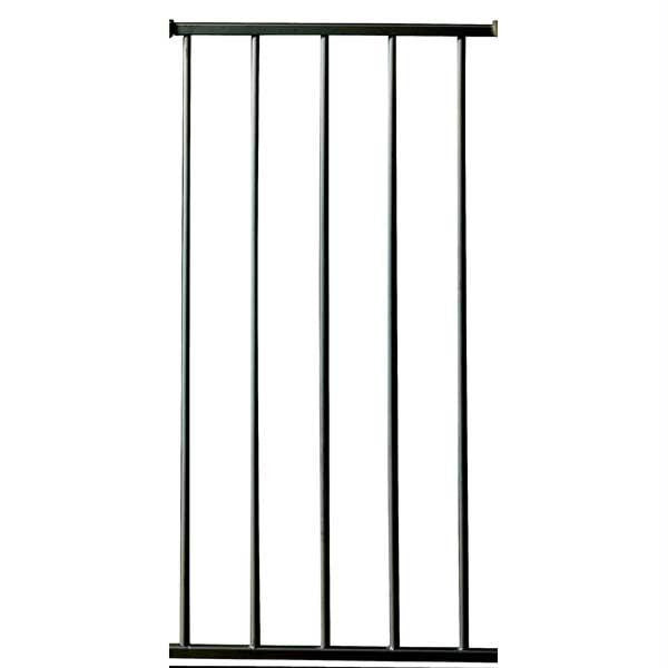 Kidco Pressure Mounted Extension Kit 12" Black 12" X 29.5"