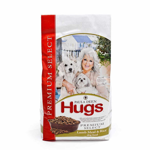 Hugs Pet Products Paula Dean Premium Select Dog Food Lamb And Rice 4.5 Lbs. 12" X 8.25" X 5"