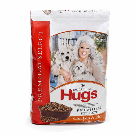 Hugs Pet Products Paula Dean Premium Select Dog Food Chicken And Rice 12 Lbs. 20.5" X 14.25" X 3"