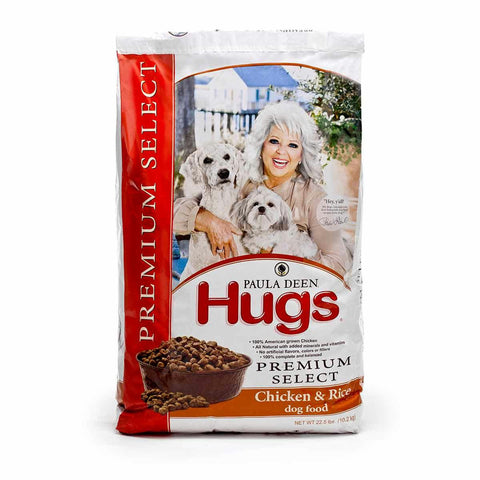 Hugs Pet Products Paula Dean Premium Select Dog Food Chicken And Rice 22.5 Lbs. 25.25" X 16.25" X 3.75"