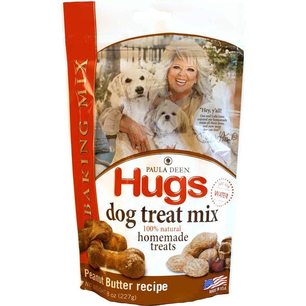 Hugs Pet Products Paula Dean Treat Baking Mix Peanut Butter Wheat Free 8 Oz. 9" X 5.5" X 2.5"