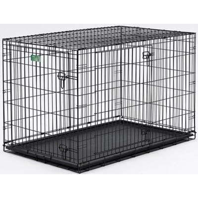 Midwest Dog Double Door I-crate Black 24" X 18" X 19"