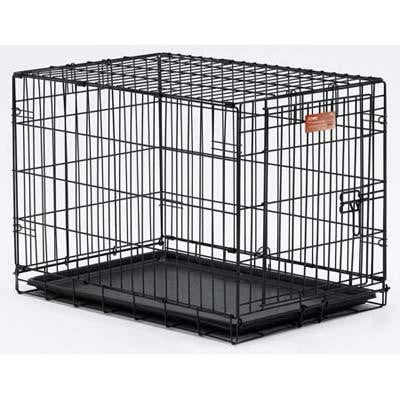 Midwest Dog Single Door I-crate Black 30" X 19" X 21"