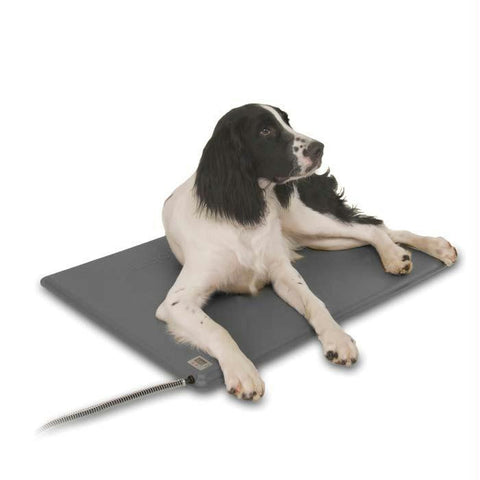 K&h Pet Products Deluxe Lectro-kennel Small Gray 12.5" X 18.5" X 0.5"