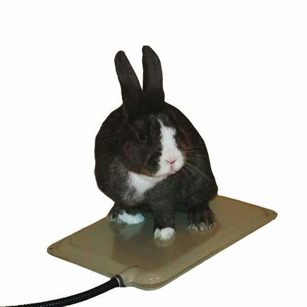 K&h Pet Products Small Animal Heated Brown 9" X 12" X 0.5"