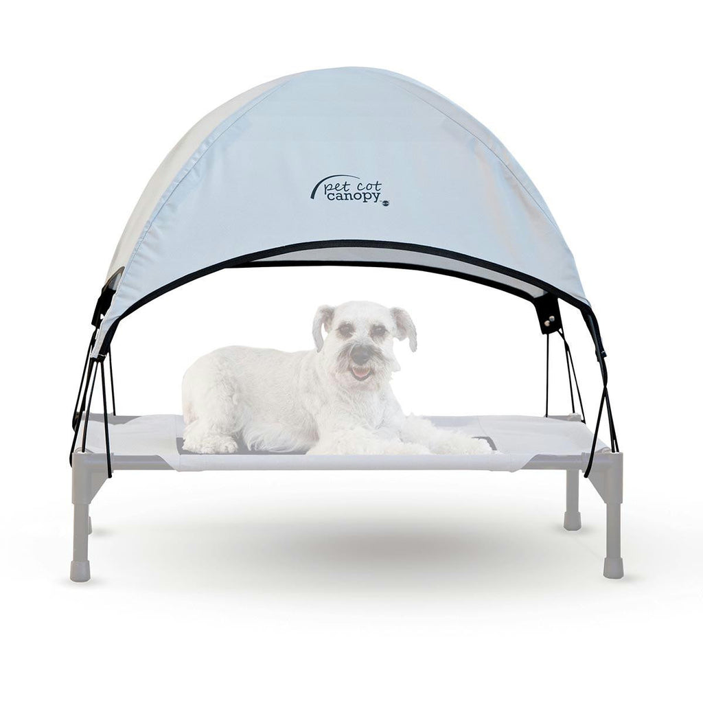 K&h Pet Products Pet Cot Canopy Medium Gray 25" X 32" X 23"