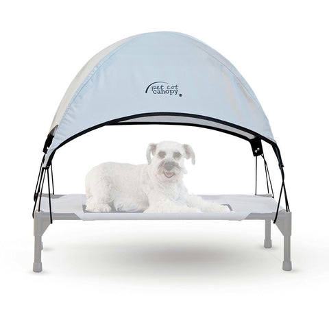 K&h Pet Products Pet Cot Canopy Medium Gray 25" X 32" X 23"