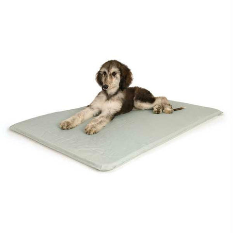 K&h Pet Products Cool Bed Iii Thermoregulating Pet Bed Medium Gray 22" X 32" X 0.5"