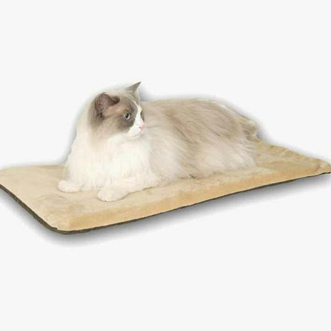 K&h Pet Products Thermo-kitty Mat Mocha 12.5" X 25" X 0.5"