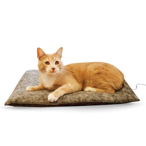 K&h Pet Products Amazin' Thermo-kitty Pad Gray 15" X 20" X 2"