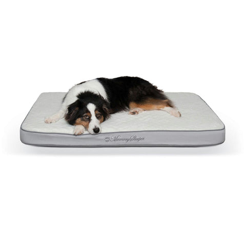 K&h Pet Products Memory Sleeper Pet Bed Gray 29" X 45" X 3.75"