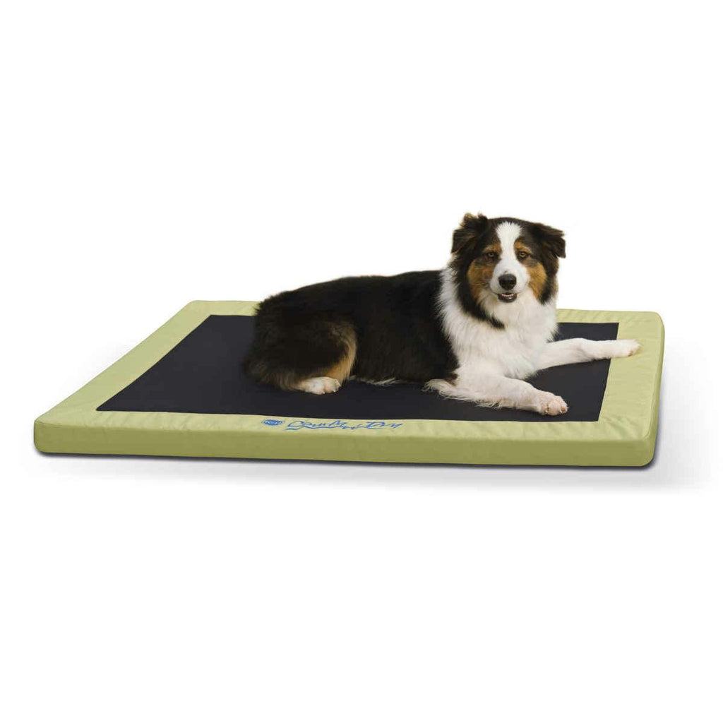 K&h Pet Products Comfy N' Dry Indoor-outdoor Pet Bed Large Green 36" X 48" X 2.5"